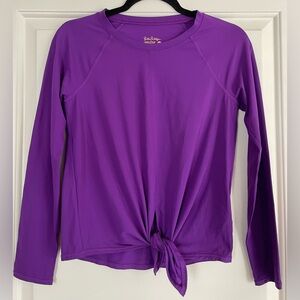 Lilly Pulitzer Luxletic Women’s Purple Long Sleeve Top